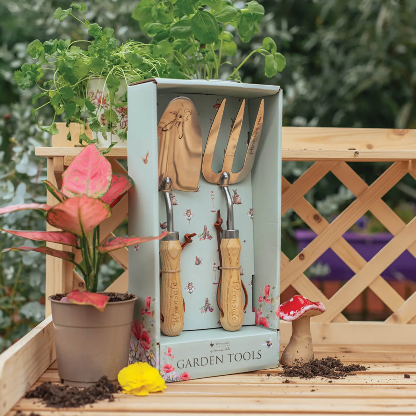 Wrendale Designs by Hannah Dale Fork & Trowel Set - Make Today Beautiful