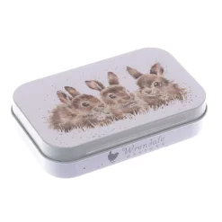 Wrendale Designs by Hannah Dale Mini Tin - Daisy Chain Rabbit
