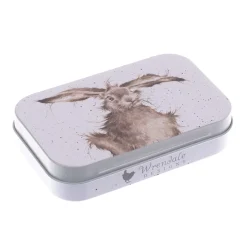 Wrendale Designs by Hannah Dale Mini Tin - Hare-Brained Hare