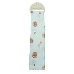 Wrendale Designs Everyday Scarf - Awakening - Hedgehog