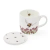 Wrendale Designs Mug & Coaster Set - Bumble Bee