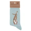 Wrendale Designs Socks - Hare And The Bee