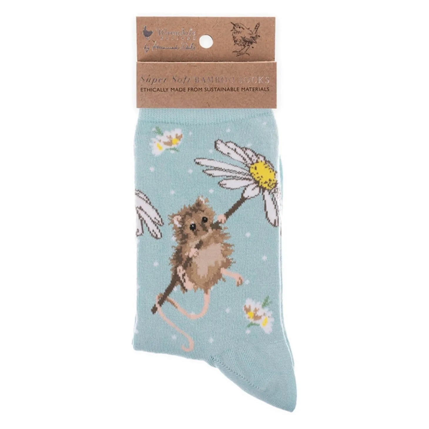 Wrendale Designs Socks - Oops A Daisy