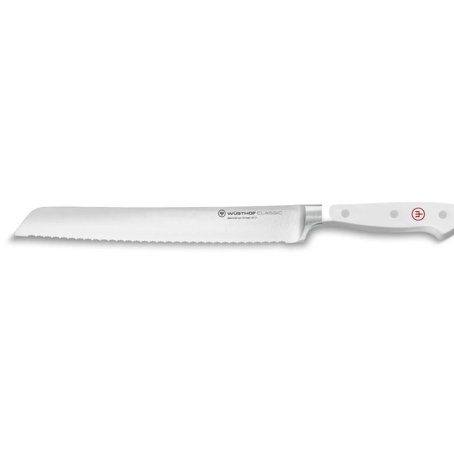 Wusthof Classic 23cm Bread Knife - White