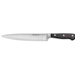Wusthof Classic 20cm Carving Knife With Granton Edge - Black