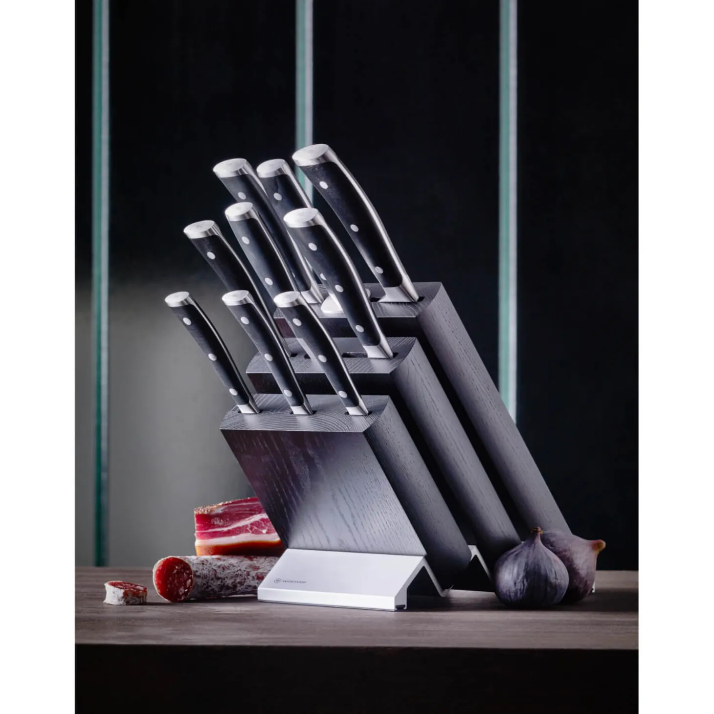 Wusthof Classic Ikon 16cm Chefs Knife - Black
