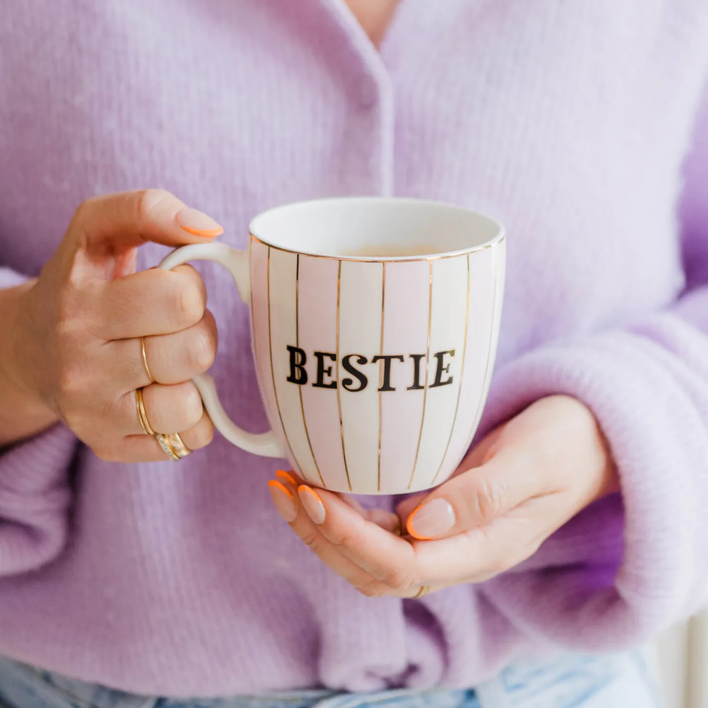 Yvonne Ellen Bone China Large Mug - Bestie