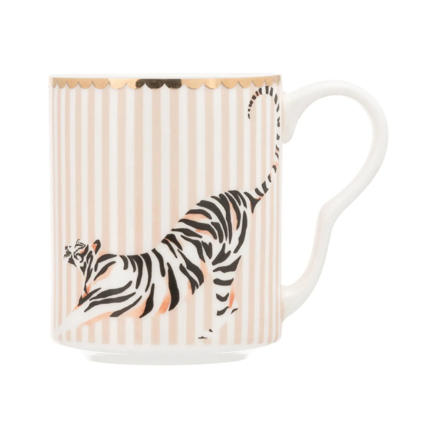 Yvonne Ellen Bone China Small Mug - Tiger