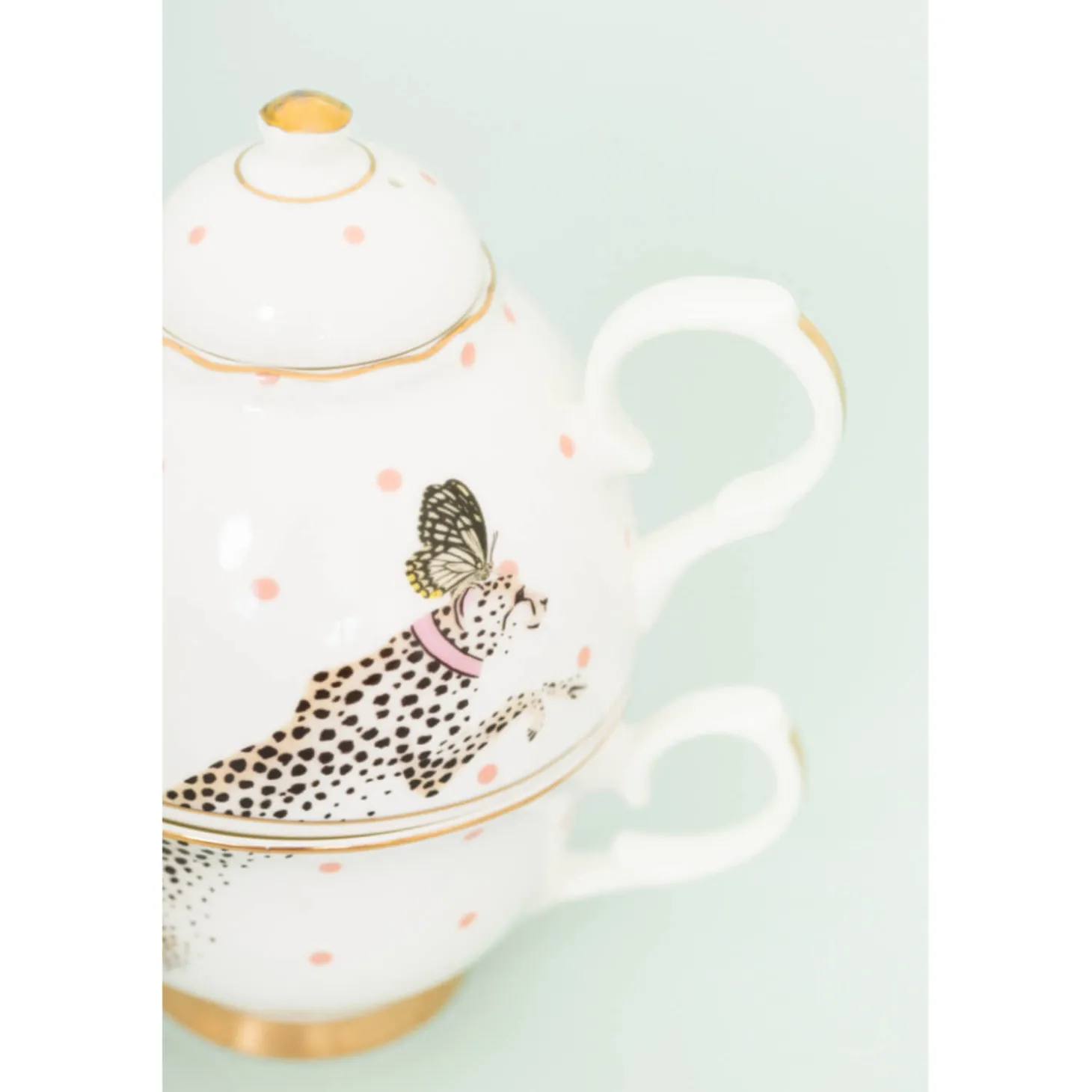 Yvonne Ellen Tea For One - Cheeky Cheetah
