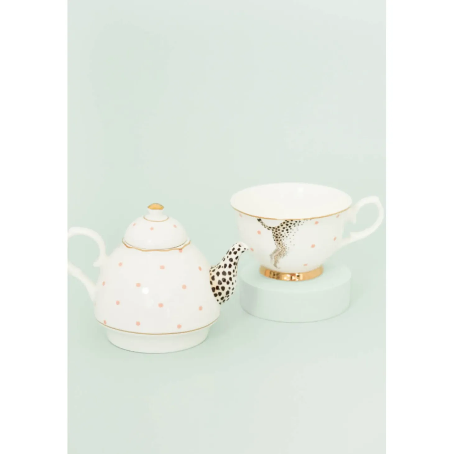 Yvonne Ellen Tea For One - Cheeky Cheetah