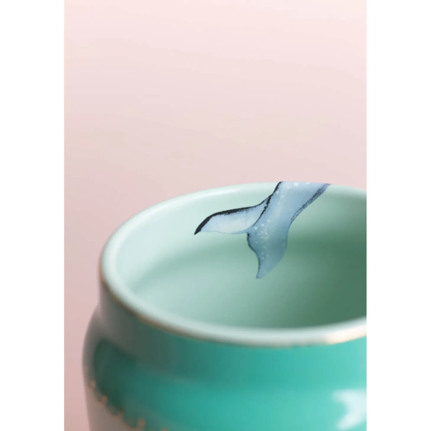 Yvonne Ellen Utensil Pot - Whale