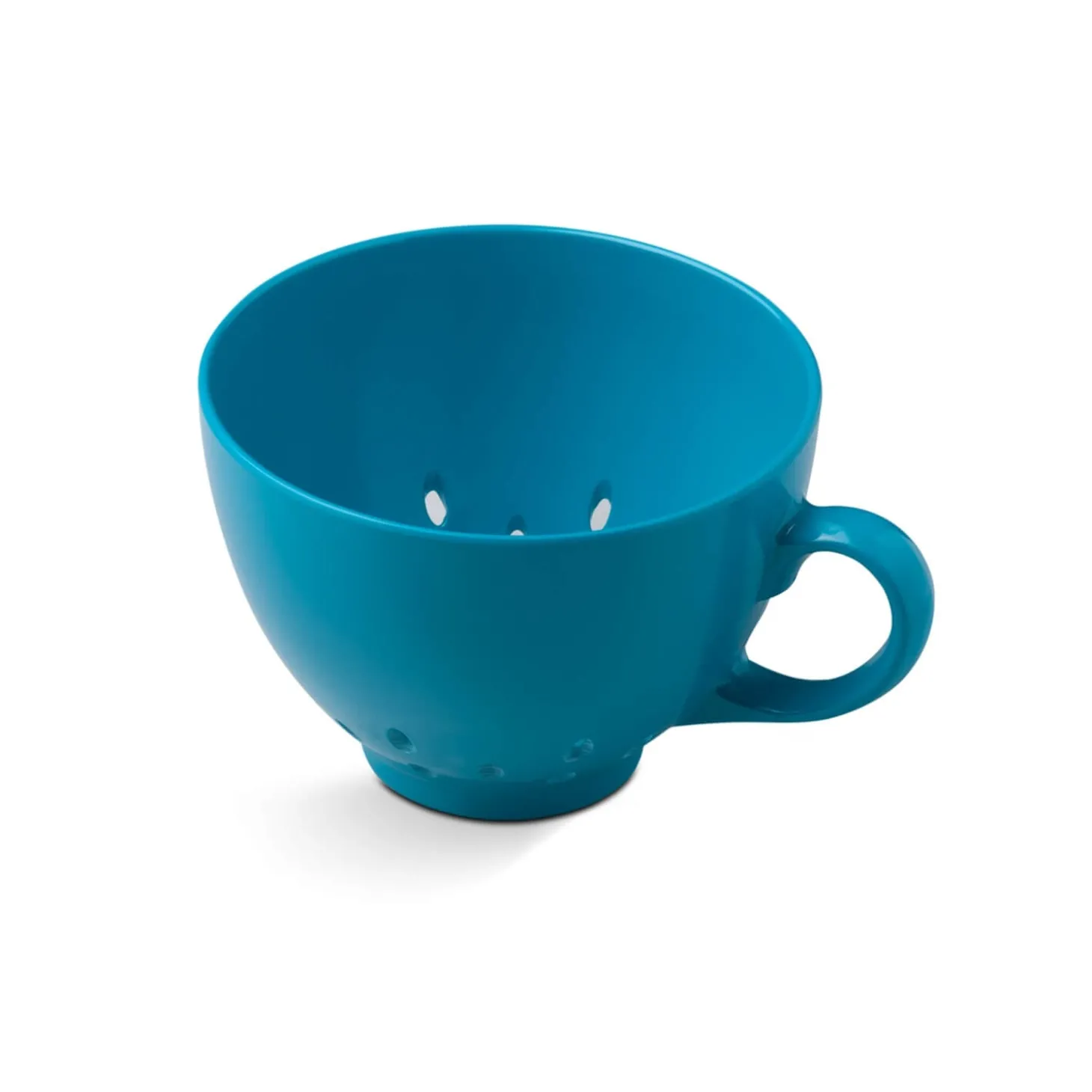 Zeal Berry 10cm Melamine Colander with Handle - Aqua