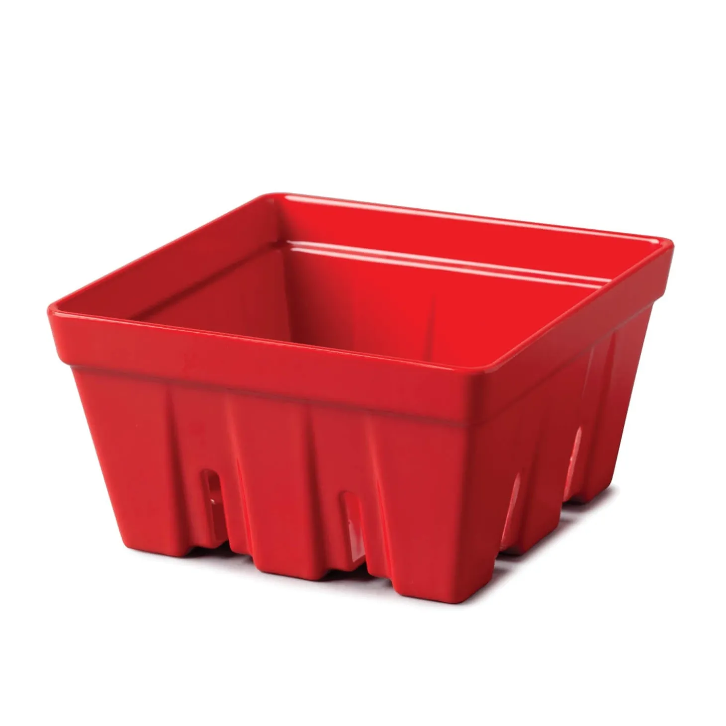 Zeal 15cm Melamine Berry Box & Colander - Red