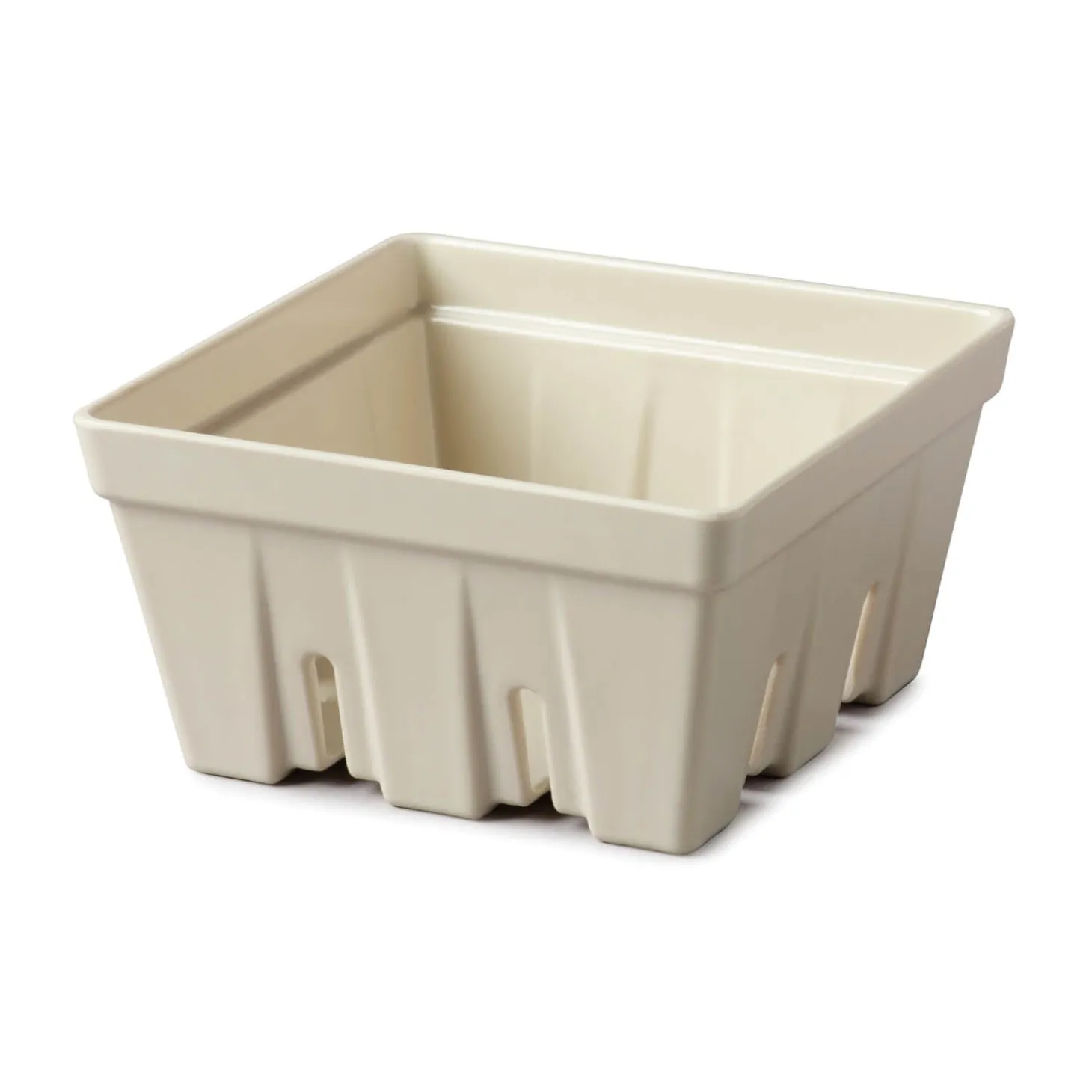 Zeal 12cm Melamine Berry Box & Colander - Cream