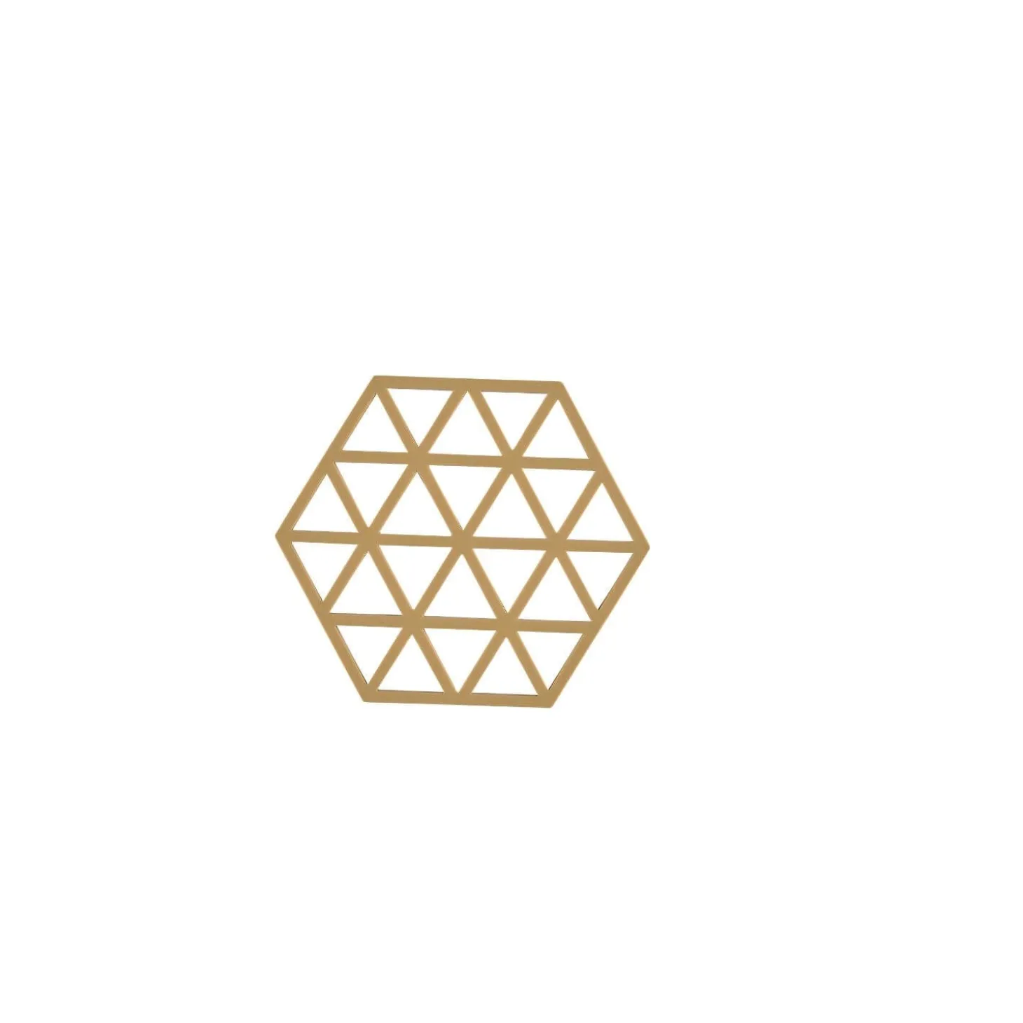 Zone Denmark Triangles Silicone Trivet - Khaki